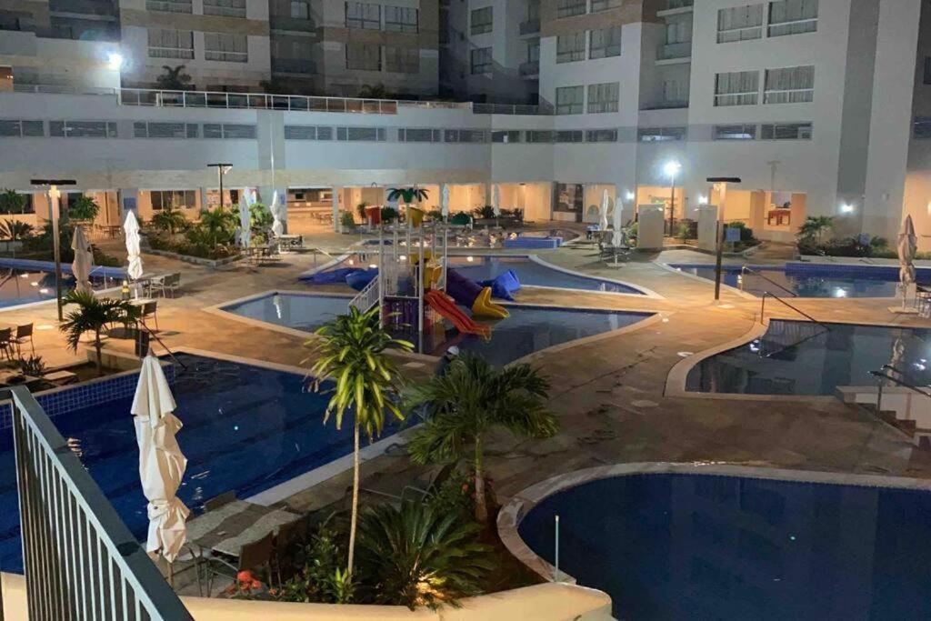 Park Veredas Flat Ao Lado Hot Park Acesso Ao Rio A5a3a1 Apartamento *